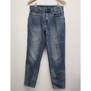 Old Navy Athletic Taper Medium Wash Jeans Sz 31x32 Blue Built In Flex Denim EUC